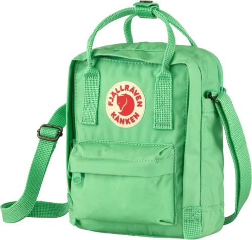 Vista 5 de Fjallraven Kanken - Bolsa cruzada cruzada, compacta y ligera, para viajes y transporte diario (Apple Mint)