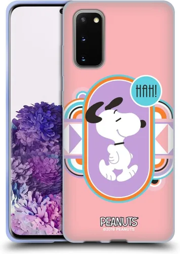 Vista 134 de Head Case Designs Snoopy Deco Dreams - Funda de gel con licencia oficial de Peanuts Blue Pattern [protección de grado militar] compatible con Google