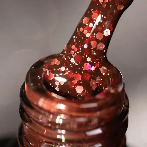 Vista 13 de BURANO Esmalte de uñas con purpurina, efecto holográfico brillante LED UV, gel de secado, sin astillas, esmalte brillante para hacer tus propias