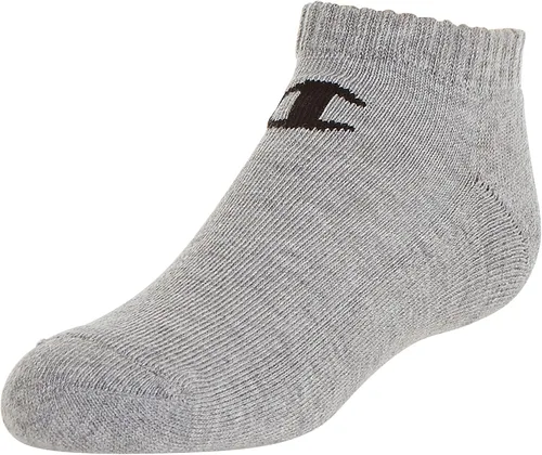 Vista 2 de Champion Kids' 6-Pack Low Socks with Color and Size Options