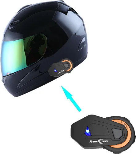 Vista 4 de WOW Casco integral para motocicleta de calle