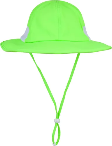 Vista 21 de SwimZip, sombrero unisex para niños, ala ancha, protección solar FPS 50, ajustable. Aguamarina