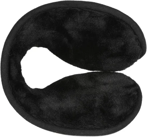 Vista 3 de uxcell Unisex Winter Pad Fleece Cover Ear Warmer Back Earmuffs Black