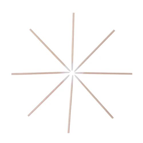 Vista 5 de 1200 Uds. Uñas de madera de algodón hisopo de limpieza de 2.8 in Microbrush pestañas Sticks Tip Ear Toothpick Maquillaje Palillos de cejas Pegamento
