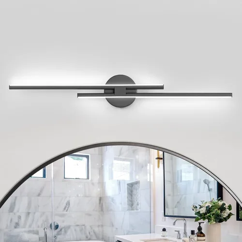 Vista 12 de EDISLIVE Lámpara LED Regulable Moderna para Tocador, Accesorios de Iluminación de Pared para Tocador de Baño, Accesorios de Iluminación para Espejo