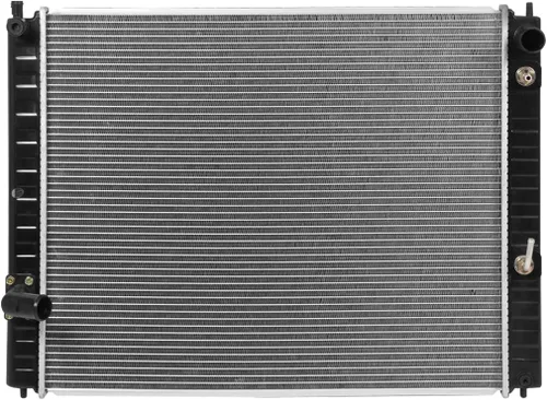 Vista 11 de DNA Motoring OEM-RA-2459 Repuesto de radiador de refrigeración de aluminio estilo OE compatible con Infiniti QX4 01-03 / 01-04 Pathfinder AT, 27