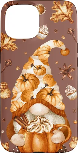 Vista 5 de iPhone 14 Autumn Gnomo Love Pumpkin Spice, Fall Yall y funda de Acción de Gracias