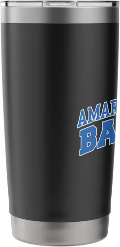 Vista 4 de Amarillo College Apparel - Vaso aislado de acero inoxidable para fanáticos deportivos