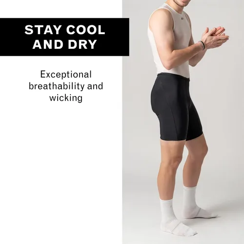 Vista 5 de Louis Garneau Pantalones cortos clásicos de gel para hombre con relleno
