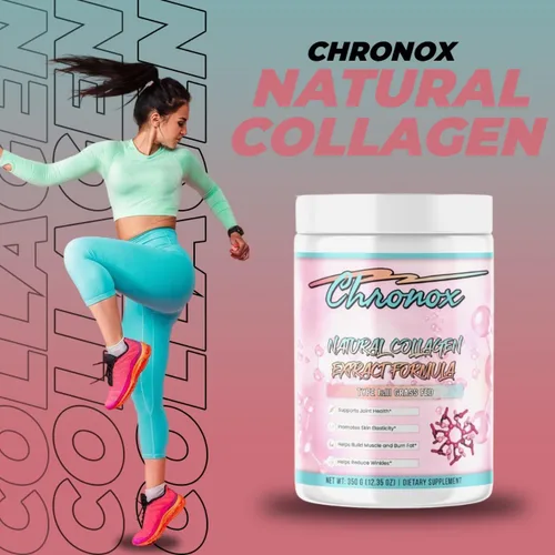 Vista 7 de Chronox Suplemento dietético en polvo de péptidos de colágeno hidrolizados naturales - I&III proteína alimentada con pasto en polvo - el mejor