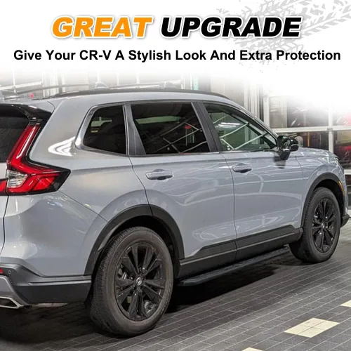 Vista 2 de Estribos laterales para 2023 2024 2025 2026 Honda CR-V CRV, estilo OE