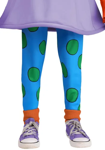Vista 5 de Disfraz para niña de Angelica de Rugrats de Nickelodeon Multicolor