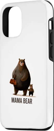Vista 2 de Funda para iPhone 14 mama bear