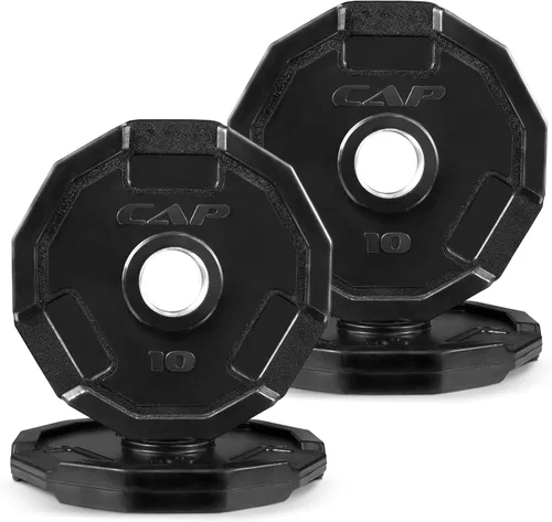 Vista 24 de CAP Barbell Placa de peso olímpica de 2 pulgadas Múltiples opciones