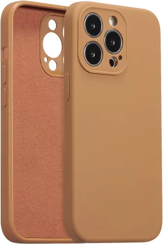 Vista 85 de Funda de silicona para iPhone Air, con [protección completa de la cámara] [forro de microfibra suave antiarañazos], funda de silicona líquida ultra