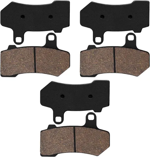Vista 2 de Pastillas de freno para Harley Davidson Touring FLHTC Electra Glide Classic 2008-2012 / FLHTCU Ultra Classic Electra Glide 2008-2017 delanteras
