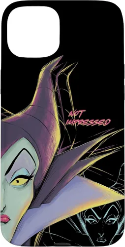 Vista 9 de iPhone 16 Disney Villains Maléfica No Impressed Funda de Halloween