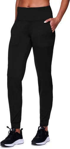 Vista 3 de RBX Active - Pantalones deportivos para mujer, ligeros, ultra suaves, con bolsillos