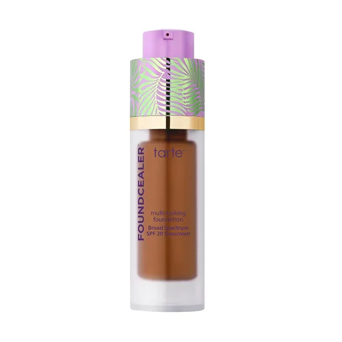 Vista 31 de tarte Babassu Foundcealer Base Dewy - Protector solar SPF 20 de amplio espectro, base y corrector en 1 con SPF, maquillaje vegano para el cuidado