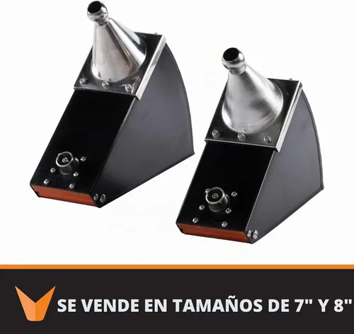 Vista 8 de Aplicador de esquina de caja de ángulo de 7 pulgadas Maestro de paneles de yeso - Revestimiento de esquina interior preciso - Cono de acero