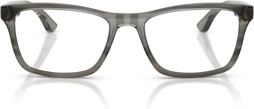 Vista 3 de Ray-Ban Rx5279f Puente bajo Ajuste Cuadrado Prescripción Gafas Marcos Negro (black/Demo Lens)