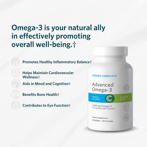 Vista 4 de Omega 3 avanzado de Cooper Complete, 1