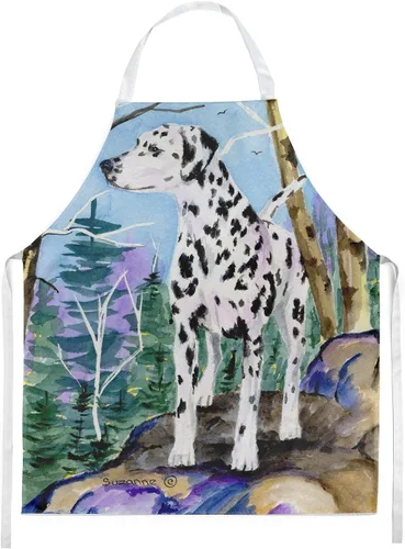 Vista 180 de Caroline's Treasures Delantal unisex Suzanne Staines Dogs Pastor australiano 8283