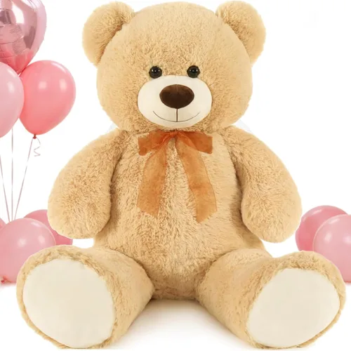Vista 11 de MorisMos Oso de Peluche Gigante Animal de Peluche 3 pies, 36 pulgadas, Oso de Peluche Grande para Decoración de Baby Shower, Animal de Peluche