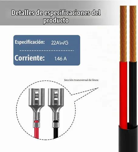 Vista 2 de 2 cables de alimentación para cámara de sendero, cable de alimentación externo CC de 0.157 x 0.067 in compatible con Tactacam Reveal X XB SK, Wise