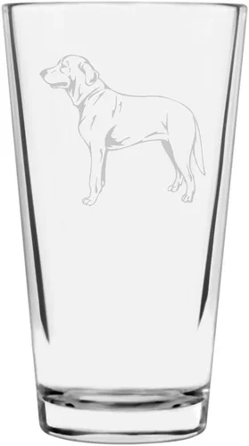 Vista 35 de Podenco Canario - Vaso de pinta de 16 onzas con temática de perro personalizado