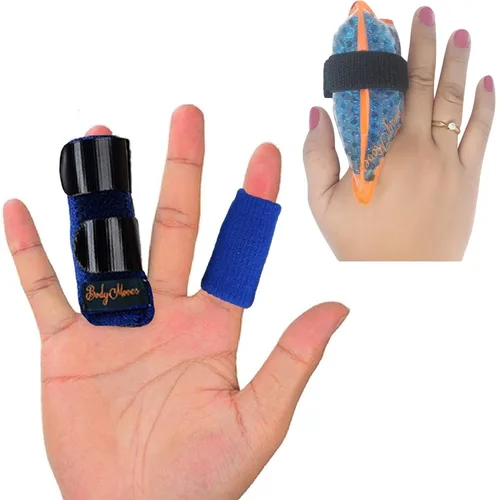 Vista 20 de BodyMoves - Férulas para dedos fracturados o para la rehabilitación posquirúrgicas y protectores para aliviar síntomas de artritis y dedos