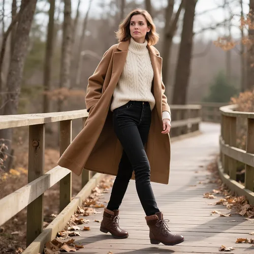 Vista 63 de STQ Botas de combate con cordones para mujer