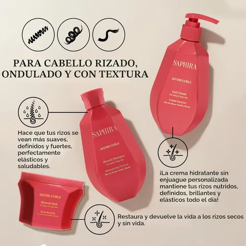 Vista 2 de Mineral Hair Care Kits – Shampoo, Mud & Treatments for All Hair Types
