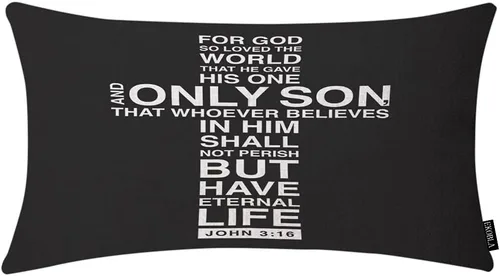Vista 15 de EKOBLA Funda de almohada cuadrada de 12 x 20 pulgadas