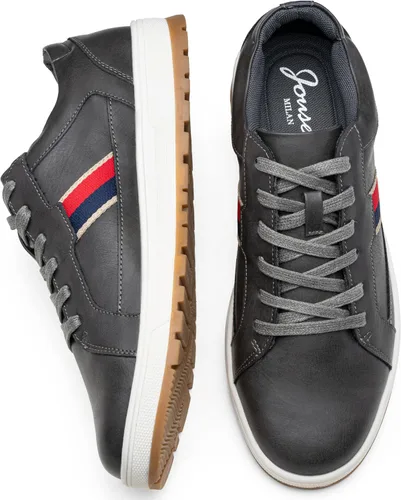 Vista 7 de Jousen Zapatos casuales para hombre, zapatillas de vestir retro para negocios, Oxford