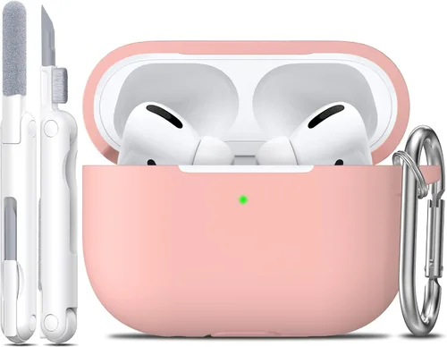 Vista 53 de R-fun for AirPods 2nd/1st Case Silicone Cover, Banana Violet Violeta plátano