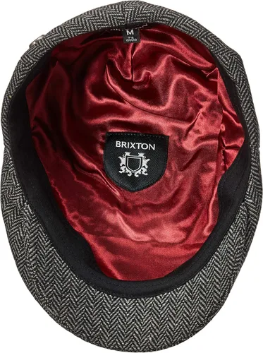 Vista 3 de Brixton Conductor Hooligan para hombre, Negro