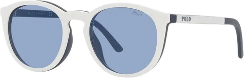 Vista 2 de Polo Ralph Lauren PH4183U - Gafas de sol redondas de ajuste universal transparente 1969in
