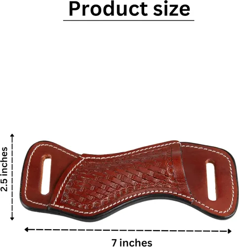 Vista 3 de Funda de cuero para cuchillo plegable con bolsillo para cinturón, portacuchillos compactos EDC Funda de cuero para funda de cuchillo plegable.