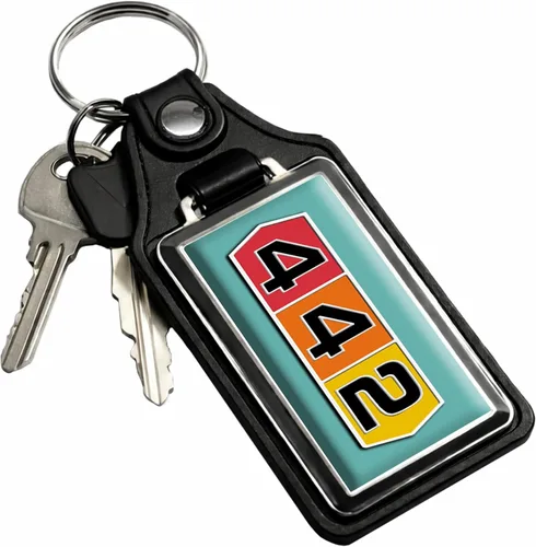 Vista 73 de Brotherhood Car Key Chain for Cutlass - Classic Models Keychain for Men and Women Gift Key Ring