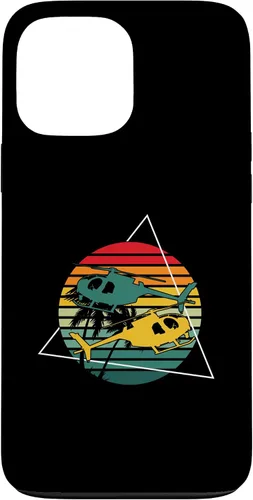 Vista 24 de Retro Helicopters Pilot Aviation Helicopter Case for iPhone 16
