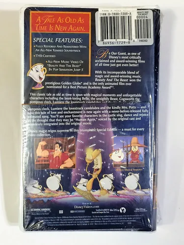 Vista 3 de Beauty and the Beast VHS