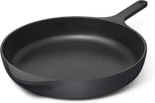 Vista 14 de Sartén de Hierro Fundido Caraway - Sartén de Hierro Fundido Esmaltada de 8" con Recubrimiento de 3 Capas de Esmalte - Sin Necesidad de Sazonado