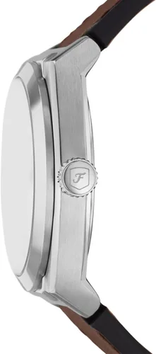 Vista 3 de Fossil Everett Reloj de cuarzo de acero inoxidable con tres manecillas para hombre