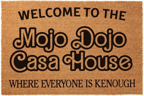 Vista 7 de Divertido tapete de fibra de coco – Welcome Home of Some High-End Gays – Parte trasera de PVC resistente antideslizante – 23.6 x 15.7 pulgadas