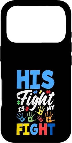 Vista 19 de His Fight is My Fight Autism Awareness Case for iPhone Air