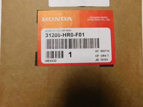 Vista 4 de HONDA CONJUNTO DEL MOTOR DE ARRANQUE 31200-HR0-F01.