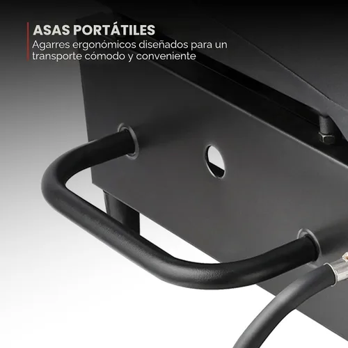 Vista 8 de Royal Gourmet GD4002T Combo de Parrilla y Plancha Tailgater de 4 Quemadores, Parrilla Portátil de Gas Propano de Superficie Plana con Salida