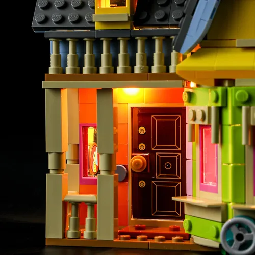Vista 9 de BRIKSMAX Kit de iluminación LED para LEGO-43217 Up House - Compatible con el modelo de bloques de construcción Lego Disney - No incluye juego