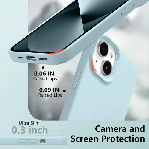 Vista 297 de Funda magnética de silicona para iPhone 13 Pro, color blanco antiguo [Compatible con Magsafe] [Forro de microfibra suave antiarañazos], funda